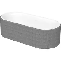 Bette 3466-000TX Badewannen Oval Lux Oval Couture Weiß