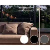 Sompex Tubo LED-Stehleuchte mit Akku 1-flammig-Weiß-mit LED (3000K)