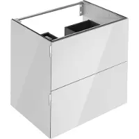 Keuco Waschtischunterschrank Edition 11 ART 80x70x49cm, 2 Ausz., IB, Gl., manhatt