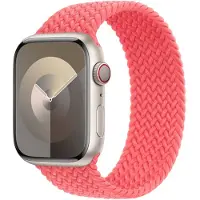 Apple Geflochtenes Solo Loop für Watch Series 1 - 11 / SE / Ultra (44/45/46/49 mm) - Größe 2 - Guava