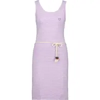 Alife & Kickin Sommerkleid , Damen, Gr. M, Normalgrößen, lila (digital lavender), 60% Baumwolle, 40% Polyester, Rundhals, Kleider Sommerkleid
