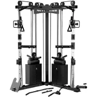 PH Fitness Functional Trainer 160KG – Dual 80KG Weight Stacks – Corner Cable Machine with Landmine, Pull-Up Bar, Attachments