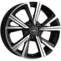 Mak Alufelge Qvarz 8X18 5X108 Et 45 Black Mirror