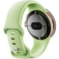 Google Smartwatch-Band - Small (S)/Large (L) - Schnalle Aufsatz - Lemongrass - Fluorelastomer, Gummi, Edelstahl