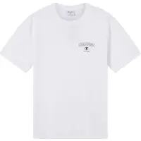 Champion T-Shirt "Graphic Tee", Herren, Gr. XXL, weiß (wht), Obermaterial: 100% Baumwolle, normal, Rundhals, Shirts T-Shirt, Kurzarm, mit Rundhalsausschnitt, aus Baumwolle, gerader Abschluss