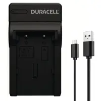 Duracell DRC5907, USB, Indoor Batterieladegerät, Canon NB-2L, Schwarz, 5 V, 5 V