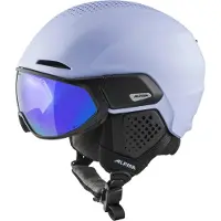 Alpina Skihelm Alto Q Lite Matt Purple/Black-55 - 59 cm