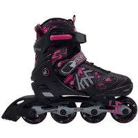 KRF Xr-190 Kinder-inlineskates Schwarz EU 30-33 Jungen,Mädchen Schwarz EU 30-33