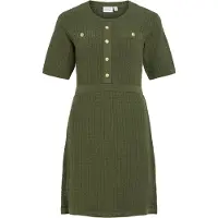 Vila Vitrut Kurzes Strickkleid