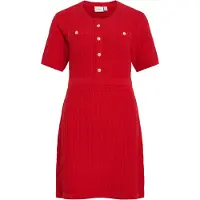 Vila Vitrut Kurzes Strickkleid
