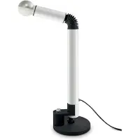 Stilnovo Tischlampe Periscopio, weiß, Höhe 68 cm, Metall