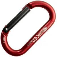 Kong Italy Oval Alu Straight Gate Karabinerhaken