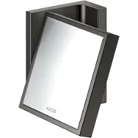 Hansgrohe Rasierspiegel Axor Uni. Rectangular neigbar, Wandmont., pol. black chrome