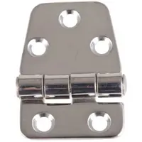 Talamex Scharnier Hochglanzpoliert 84x38.5x2 Mm Grau Grau One Size