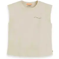 Scotch & Soda Side Panel Insert ärmelloses T-shirt