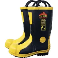 Lalizas Solas/med Fireman Stiefel Blau EU 43-44 Mann Blau EU 43-44