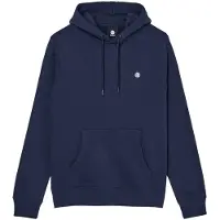 Element - Kapuzensweatshirt - Icon Embroidery Hooded Sweatshirt Eclipse Navy für Herren aus Baumwolle - Größe M - Navy blau
