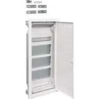 Hager VU48NWB Multimedia, volta, UPV, 4-reihig, 1x Hutschiene, 3x Montageplatte, ohne Zubehör