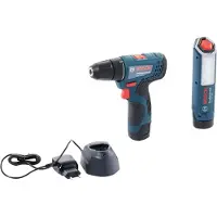 Bosch Akku-Bohrschrauber GSR 120-LI 2*2,0*Ah + GLI12V-300 - B 6019G8004