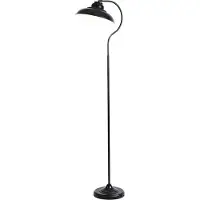 Rabalux 5310 Stehlampe Dragan, E27, schwarz, rund, Industriell, ø310mm