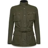 Belstaff Trialmaster wasserdichte Damen Motorrad Wachsjacke