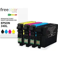 Freecolor K10546F7, Schwarz, Cyan, Magenta, Gelb, 4 Stück(e)