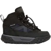 Timberland Unisex für Kinder. TB1A67NG0151 GreenStride Motion 6 Lederstiefel schwarz (27), Wohnung, Schnürsenkel, Lässig, Draußen, Kinderbek