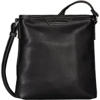 Tom Tailor Umhängetaschen Leora, Cross bag S, black, Schwarz