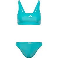 Adidas - Women's 3-Stipes BLD Bikini - Bikini Gr 32 türkis