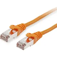 Equip Cat.6 S/FTP Patchkabel, 10m, Orange, 10 m, Cat6, S/FTP (S-STP), RJ-45, RJ-45, Orange