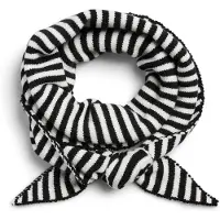 Pieces Pckomma Schal | Schwarz | ONE SIZE