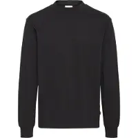 !Solid Langarmshirt SOLID "Langarmshirt SDReynaldo", Herren, Gr. L, schwarz (true schwarz), Obermaterial: 100% Baumwolle CO., Shirts Langarmshirt