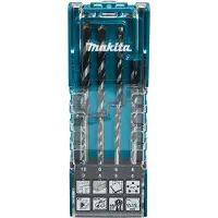 Makita TCT Multibohrer-Set 8-teilig - Ø 3/4/5/6/8/10 mm - Rundschaft - E-15855