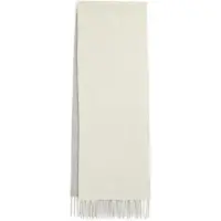 Ralph Lauren für Damen. 455954371002 Wollschal mit Fransen, cremeweiß (OSFA), Lässig, Wolle