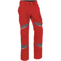 Kübler Hose ACTIVIQ cotton+ mittelrot/anthrazit Form 2250 Grösse 31