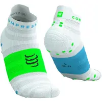 Compressport - Pro Racing Socks V4.0 Ultralight Run Low - Laufsocken Gr T4 - EU 45-48 grau