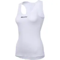 Santini - Women's Lieve Top Baselayer - Kunstfaserunterwäsche Gr M/L weiß/grau