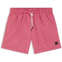 BOSS Bedruckte Badeshorts mit Logo-Badge Grösse L