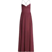 Vera Mont Abendkleid "Abendkleid mit Wasserfallausschnitt", Damen, Gr. 44, EURO, rot (sweet bloom), Obermaterial: 97% Polyester PES. 3% Elasthan EL., Kleider Abendkleid