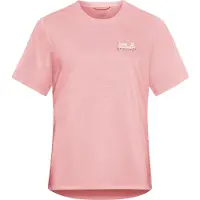 Jack Wolfskin T-Shirt Vonnan Graphic Outdoor Damen Rosegarden-S