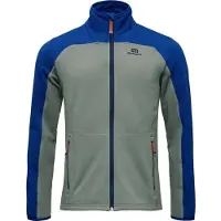 Elevenate Men Skiers Fleece Zip gray green (008) L