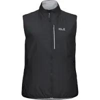 Jack Wolfskin - Women's Trail Light Insulation 2in1 Vest - Kunstfaserweste Gr XXL schwarz/grau