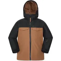 Mountain Warehouse - "Titan" Skijacke für Kinder, Wattiert, Wasserbeständig MW4815 (140) (Schwarz)