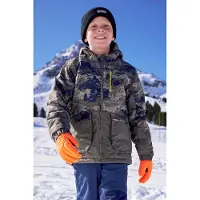Mountain Warehouse - Kinder Skijacke "Cosmos" MW3407 (146-152) (Dunkelgrün)