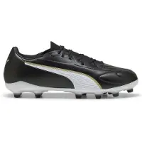 Puma King 20 Match FG/AG Fußballschuh, Unisex, Schwarz/Weißgold, 7 UK – Black White Gold, Größe 40.5 EU