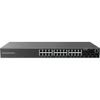 Grandstream Networks GWN7803P, Managed, L2+, Gigabit Ethernet (10/100/1000), Power over Ethernet (PoE), Rack-Einbau