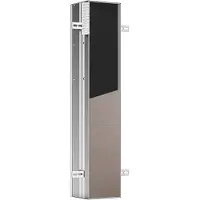 Emco asis plus WC-Modul - Unterputzmodell 15,4 x 80,3 cm, Türanschlag rechts
