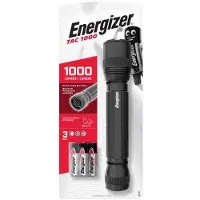 Energizer taktische LED-Taschenlampe, LED-Lenser TAC 1000 inkl. 3x AA Mignon Batterrien