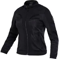 John Doe Aero Mesh perforierte Damen Motorrad Textiljacke