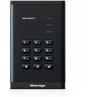 ISTORAGE diskAshur3 SSD 256-bit 1TB - Black, 1 TB, 2.5", USB Type-A / USB Type-C, 3.2 Gen 1 (3.1 Gen 1), 448 MB/s, Schwarz